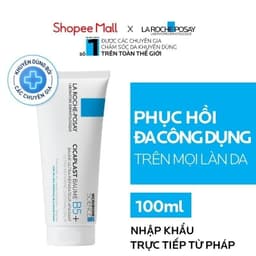 Thumbnail Bộ đôi làm sạch, làm dịu và phục hồi làn da đa công dụng La Roche-Posay Cicaplast Baume B5+ 100ml 2