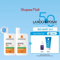 Thumbnail Bộ đôi sữa chống nắng La Roche-Posay Anthelios UVMUNE400 Oil Control Fluid 50ml 1