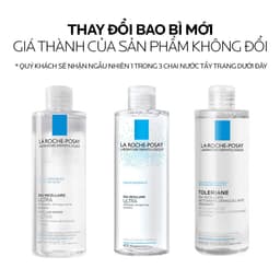 Thumbnail Nước tẩy trang làm sạch sâu cho da nhạy cảm La Roche-Posay Micellar Water Sensitive Skin 400ml 4