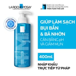 Thumbnail Gel rửa mặt tạo bọt dành cho da dầu mụn La Roche-Posay Effaclar Foaming Gel 400ml 3