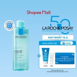 Thumbnail Nước tẩy trang làm sạch sâu dành cho da dầu La Roche-Posay Effaclar Micellar Water 400ml 1