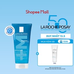 Thumbnail Gel rửa mặt tạo bọt giúp làm sạch sâu cho da dầu mụn La Roche-Posay Effaclar Foaming Gel +M 200ml 1