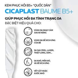 Thumbnail Kem phục hồi La Roche-Posay Cicaplast Baume B5+ giúp phục hồi da sau 1 lần sử dụng - phiên bản 40ml 3