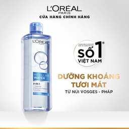 Thumbnail Bộ 3 nước tẩy trang đa năng 3-in-1 L'Oreal Paris Micellar tươi mát cho da dầu, hỗn hợp 400ml x 3 1