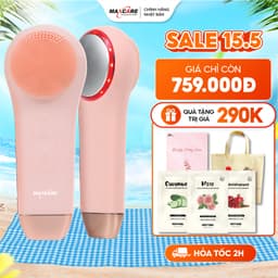 Thumbnail Máy rửa mặt massage tích hợp đẩy tinh chất liệu pháp nhiệt và ánh sáng Multi-Task Maxcare ULTRA V1 1