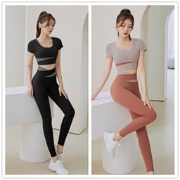 Thumbnail Bộ tập gym nữ đồ tập yoga cao cấp LUHAZO Siêu Co Giãn Có Mút Ngực Co Dãn 4 Chiều Nâng Mông MDMK Pickleball 1