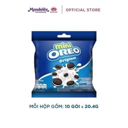 Thumbnail Combo 2 Hộp Bánh Quy Oreo Mini Vị Vani, Hộp X 204G 2