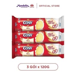 Thumbnail Bánh Quy Sữa Cosy Marie, Combo 3 Gói x 120G 1