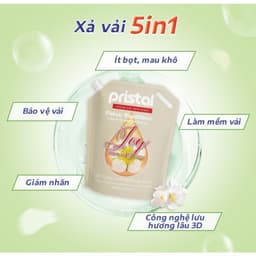 Thumbnail Nước xả vải sinh học Pristal 2L, nước xả lưu hương thơm cực lâu an toàn cho da em bé 3