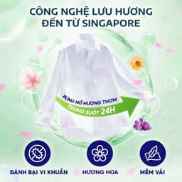 Thumbnail Combo giặt xả sinh học cao cấp 6in1 2L Pristal nước giặt quần, xả lưu hương thơm cực lâu an toàn cho da em bé 3