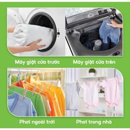 Thumbnail Nước xả vải sinh học Pristal mini size dùng thử, nước xả lưu hương thơm cực lâu an toàn cho da em bé 4