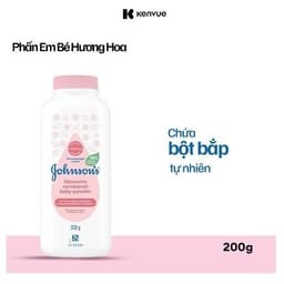 Thumbnail Phấn Johnson's Blossoms Cornstarch Baby Powder 200g 1
