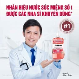 Thumbnail Bộ 3 chai Nước Súc Miệng Listerine Kids Mouthwash with berry shield Dành Riêng Cho Trẻ Trên 6 Tuổi 250ml/chaidi 4