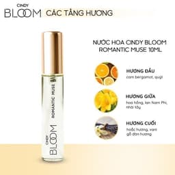 Thumbnail Nước hoa nữ Cindy Bloom Romantic Muse hương quyến rũ lãng mạn 10ml 3