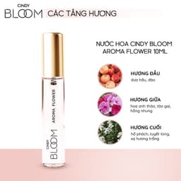 Thumbnail Nước hoa nữ Cindy Bloom Aroma Flower hương ngọt ngào nữ tính 10ml 3