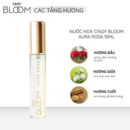 Thumbnail Nước hoa nữ Cindy Bloom Aura Rosa Hương Kiêu Sa Sang Trọng 10ml 2