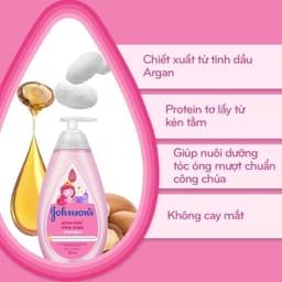 Thumbnail Dầu gội óng mượt cho bé Johnson's Active Kids Shiny Drops Shampoo 500ml - Dung tích 500ml - 800ml - 100979999 3