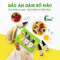 Thumbnail Combo 3 dầu ăn dặm bổ não 30ml Mămmy bổ sung DHA và Omega 3 giúp bé phát triển trí não, thông minh 3