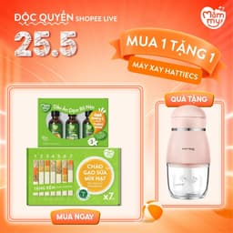 Thumbnail Combo Khởi đầu gồm hộp 7 cháo gạo mix Mămmy, 3 dầu 30ml giàu dinh dưỡng cho bé từ 6 - 8 tháng 1