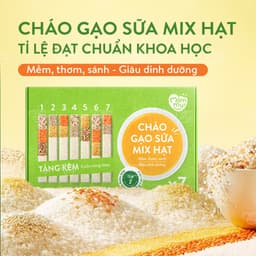 Thumbnail Combo Khởi đầu gồm hộp 7 cháo gạo mix Mămmy, 3 dầu 30ml giàu dinh dưỡng cho bé từ 6 - 8 tháng 2