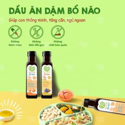 Thumbnail Combo 2 dầu ăn dặm Mămmy bổ sung DHA, Omega 3-6-9, Vitamin A, E cho bé 6th giúp hỗ trợ phát triển não bộ, chai 100ml 3