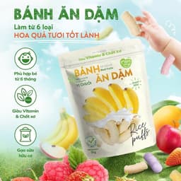 Thumbnail Bánh ăn dặm Mămmy vị trái cây giàu vitamin và chất xơ thiết kế chống hóc, dạng que ngắn cho bé từ 6 tháng 2