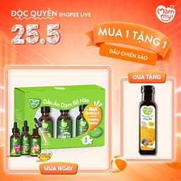 Thumbnail Combo 3 dầu ăn dặm bổ não 30ml Mămmy, dầu Olive, dầu cá hồi, dầu hạt lanh bổ não cho bé 6 tháng 1
