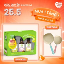 Thumbnail Combo 3 dầu ăn dặm núng nính Mămmy gồm dầu bơ, dầu óc chó, dầu gấc giúp bé phát triển toàn diện về trí não, thị lực 1