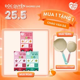 Thumbnail Nui mini rau củ Mămmy cho bé mới ăn dặm tập nhai trên 6 tháng, 100g 1