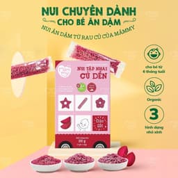 Thumbnail Nui mini rau củ Mămmy cho bé mới ăn dặm tập nhai trên 6 tháng, 100g 4