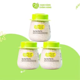 Thumbnail Combo 3 hũ gạo sữa hữu cơ Mămmy nấu cháo cho bé ăn dặm, hũ 140gr 2