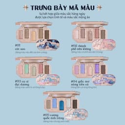 Thumbnail Bảng phấn mắt FLOWER KNOWS 6.3g chủ đề cổ tích làm đẹp cho nữ 4