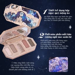 Thumbnail Bảng phấn mắt FLOWER KNOWS 6.3g chủ đề cổ tích làm đẹp cho nữ 3