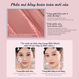 Thumbnail Phấn má hồng FLOWER KNOWS hình thiên nga 5g 3