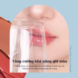 Thumbnail Son bóng dạng lỏng 3.5ml FLOWER KNOWS series Mỹ nhân ngư ánh trăng 4