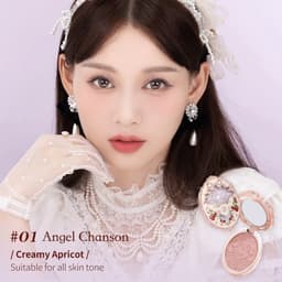 Thumbnail Phấn má hồng FLOWER KNOWS Strawberry Rococo 5g họa tiết dập nổi 3