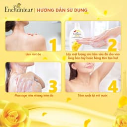 Thumbnail Combo 2 Sữa tắm nước hoa dưỡng da Enchanteur Charming (450g x 2) 3