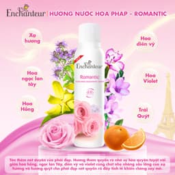 Thumbnail Combo 2 Xịt khử mùi Enchanteur khô thoáng 72 giờ, cảm giác tươi mát sảng khoái lâu dài 150ml 4