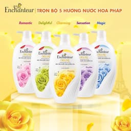 Thumbnail Combo 2 Sữa tắm nước hoa dưỡng da Enchanteur Charming (450g x 2) 4