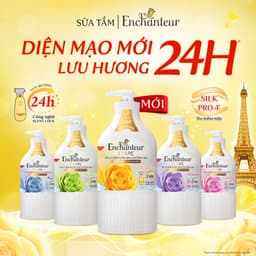 Thumbnail Sữa tắm hương nước hoa Pháp Enchanteur Deluxe 900g - Mềm mịn như lụa Lưu hương 24H 2