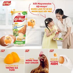 Thumbnail Combo 2 Tuýp Xốt Mayonnaise Aji-mayo® Vị Nguyên Bản 260g/Tuýp 4