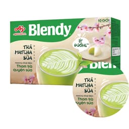 Thumbnail Combo 2 Hộp Trà Matcha sữa Blendy® 160g/Hộp (1 Hộp 10 Gói) 1