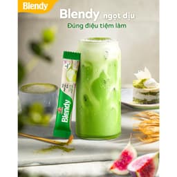Thumbnail Combo 2 Hộp Trà Matcha sữa Blendy® 160g/Hộp (1 Hộp 10 Gói) 3