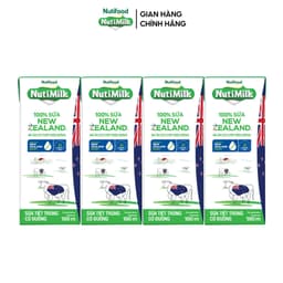 Thumbnail Thùng Sữa Tiệt Trùng New Zealand NutiMilk 180ml (Hộp 180ml x 48) 3