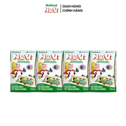 Thumbnail Thùng Sữa Dinh Dưỡng Tiệt Trùng NuVi Có Đường 110ml (Hộp 110ml x 48) 2