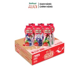 Thumbnail Thùng Sữa Lắc Trái Cây NuVi Hương Dâu (Chai 80ml x 48) 4