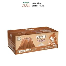 Thumbnail Thùng Thạch Trái Cây NuVi Vị Sữa Lúa Mạch 110ml (Túi 110ml x 24) 4