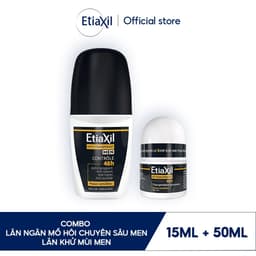 Thumbnail Combo Lăn Khử Mùi Hàng Ngày Etiaxil Men 50ml và Lăn khử mùi mồ hôi dành cho nam giới Etiaxil Men 15ml 1