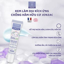 Thumbnail Kem làm dịu kích ứng hữu cơ hỗ trợ chống hăm JONZAC dành cho bé từ sơ sinh 40ml 3