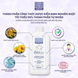 Thumbnail Dung dịch vệ sinh chống hăm tã hữu cơ JONZAC - Giữ ẩm làm mềm nuôi dưỡng làn da bé (500Ml-1L) 4